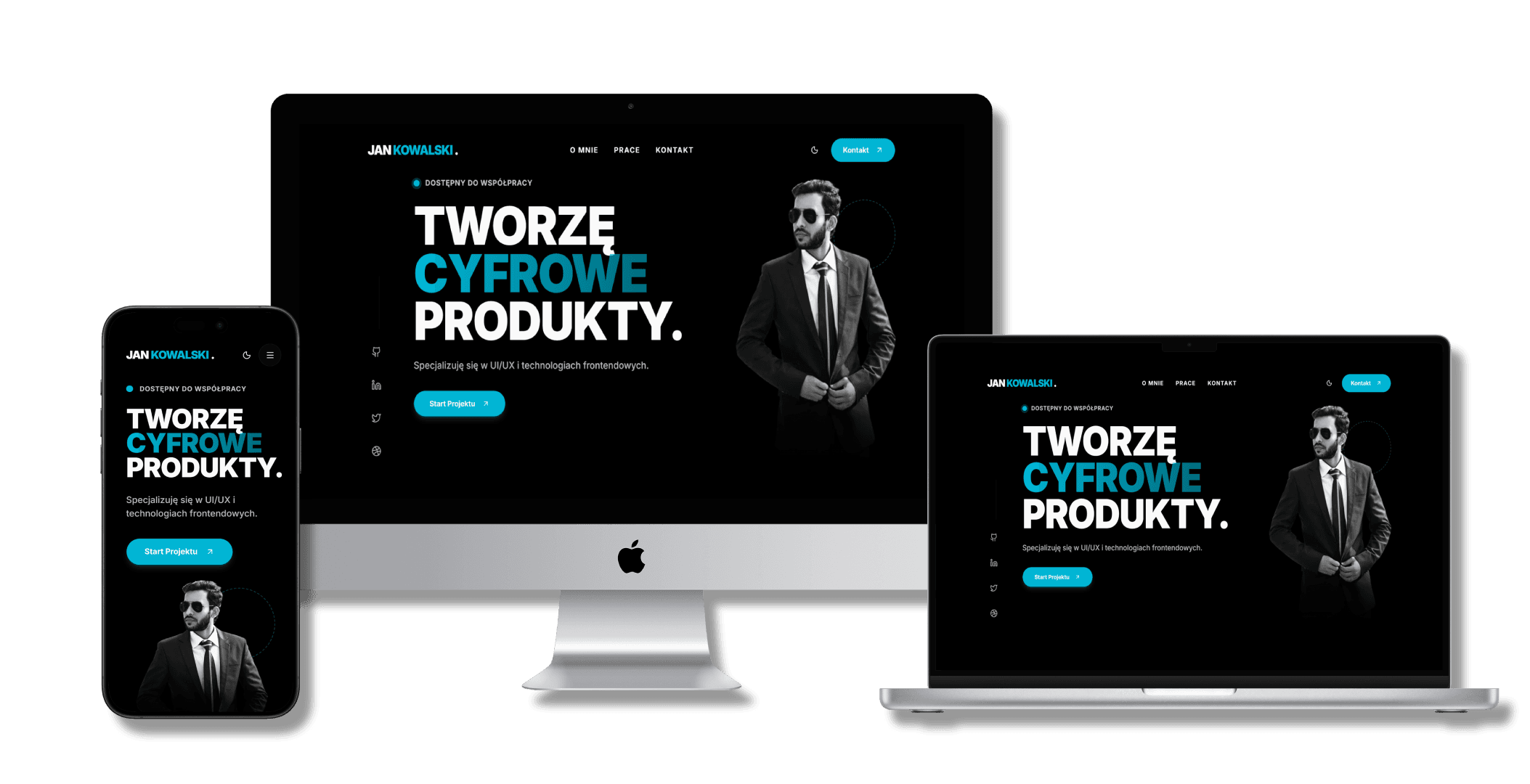 Portfolio Jana Kowalskiego. – Strona, która przyciąga klientów premium